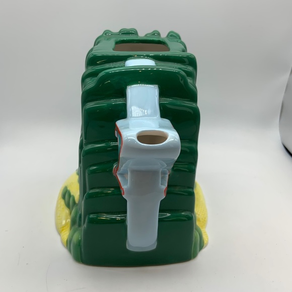 VTG Wizard of Oz Emerald City Yellow Brick Road Dorothy & Toto Ceramic Teapot - Picture 10 of 16